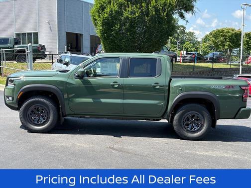 Tactical Green Metallic 2026 Nissan Frontier PRO-4X