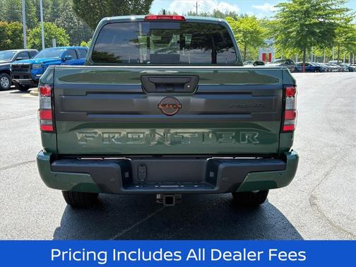 Tactical Green Metallic 2026 Nissan Frontier PRO-4X