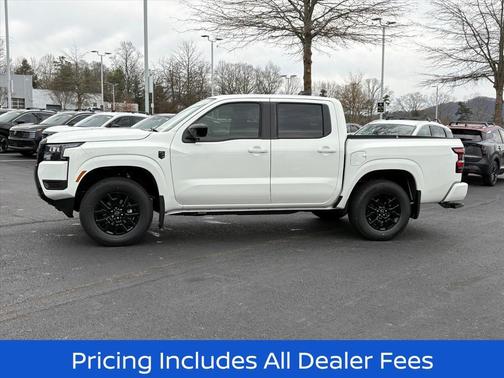 Glacier White 2026 Nissan Frontier SV