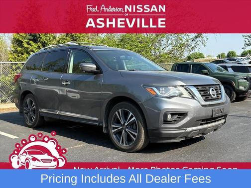 Gun Metallic 2019 Nissan Pathfinder Platinum