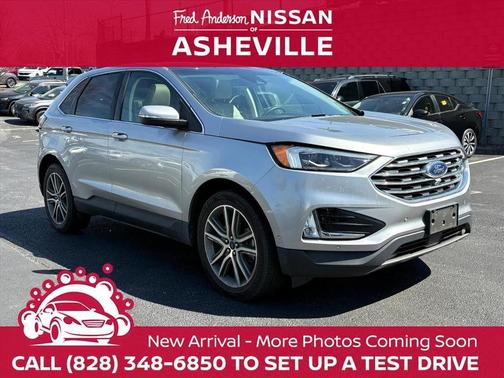 ICONIC SILVER 2020 Ford Edge Titanium