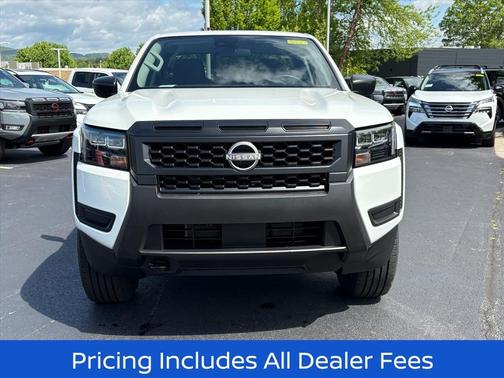 Glacier White 2026 Nissan Frontier S