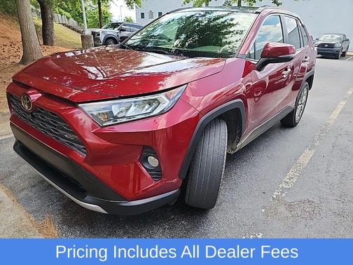 Ruby Flare Pearl 2021 Toyota RAV4 Limited