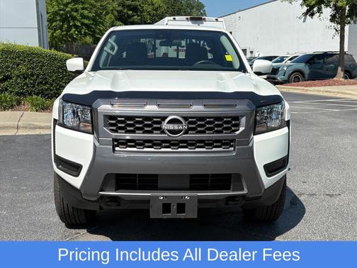 Glacier White 2025 Nissan Frontier SV