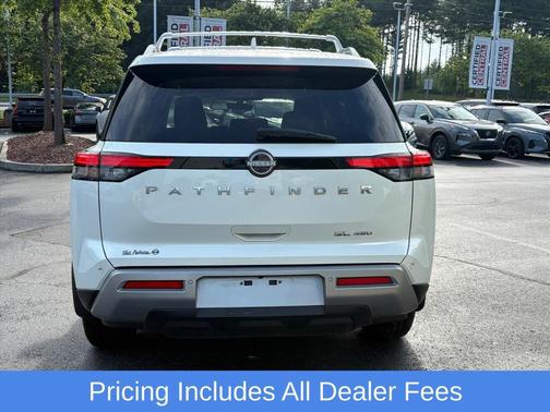 Pearl White Tricoat 2024 Nissan Pathfinder SL 4WD