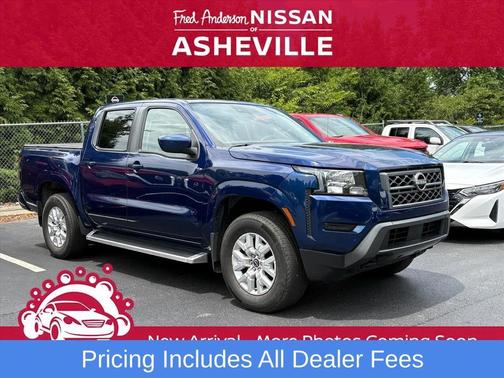Deep Blue Pearl 2022 Nissan Frontier SV