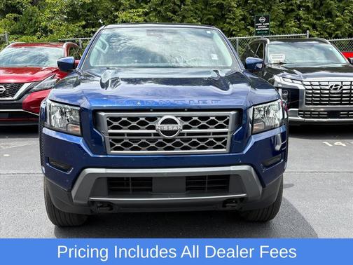 Deep Blue Pearl 2022 Nissan Frontier SV