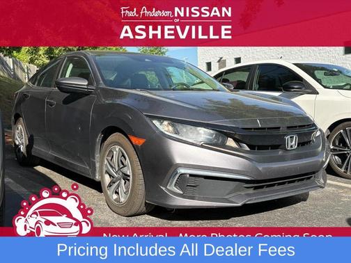 Modern Steel Metallic 2020 Honda Civic LX