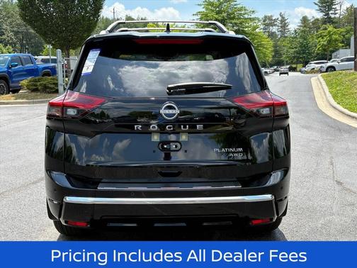 Super Black 2026 Nissan Rogue Platinum