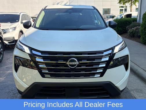 Glacier White 2025 Nissan Rogue S