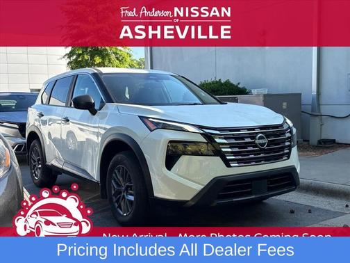 Glacier White 2025 Nissan Rogue S