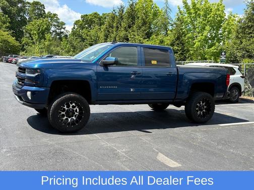 Deep Ocean Blue Metallic 2016 Chevrolet Silverado 1500 2LT