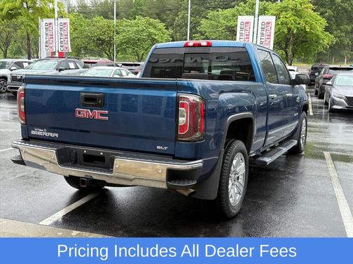 Stone Blue Metallic 2017 GMC Sierra 1500 SLT