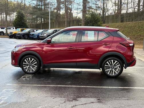 Scarlet Ember Tintcoat 2022 Nissan Kicks SV