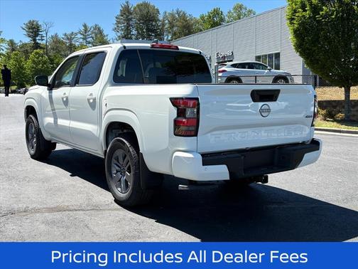 Glacier White 2026 Nissan Frontier SV