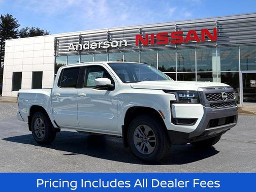Glacier White 2026 Nissan Frontier SV