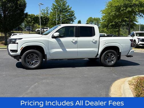 Glacier White 2026 Nissan Frontier SV