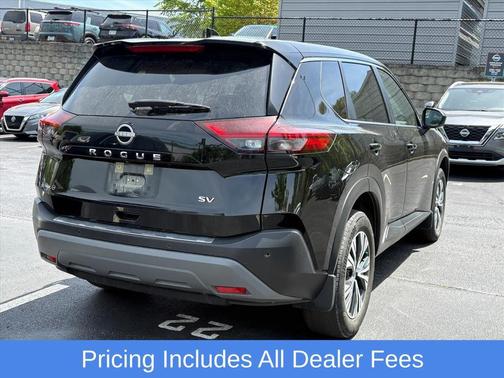 Super Black 2023 Nissan Rogue SV