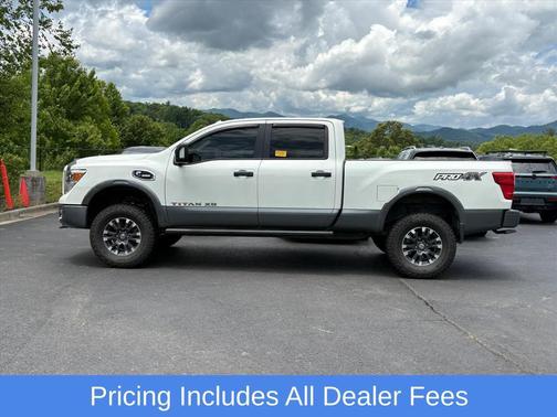 Pearl White 2017 Nissan Titan XD PRO-4X