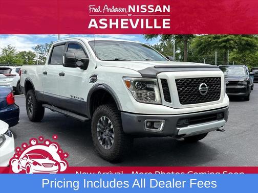 Pearl White 2017 Nissan Titan XD PRO-4X