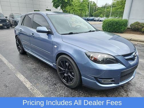 Cosmic Blue Mica 2008 Mazda MazdaSpeed3 Touring