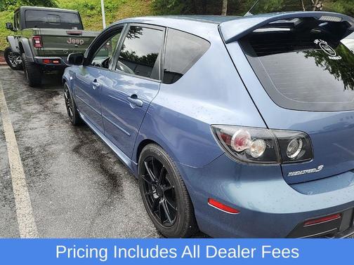 Cosmic Blue Mica 2008 Mazda MazdaSpeed3 Touring