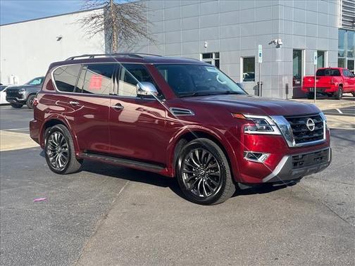 Coulis Red Pearl 2024 Nissan Armada Platinum 4WD