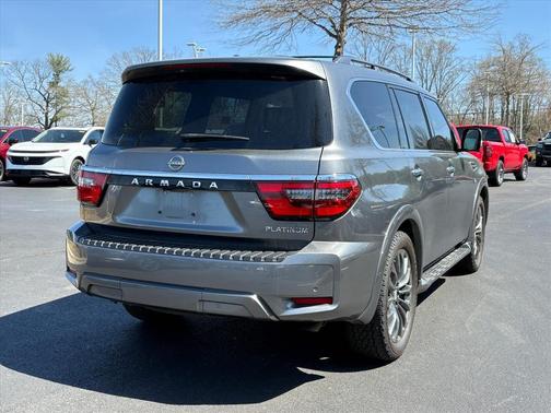 Gun Metallic 2021 Nissan Armada Platinum 4WD
