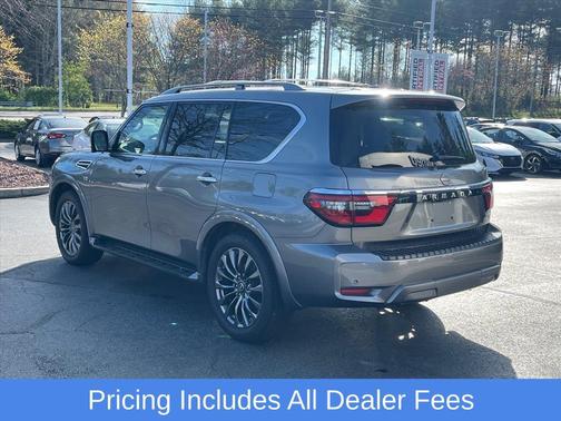 Gun Metallic 2021 Nissan Armada Platinum 4WD