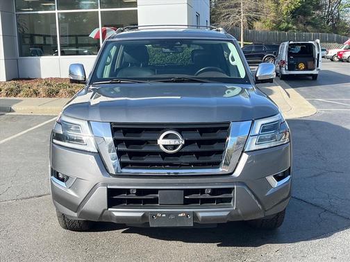 Gun Metallic 2021 Nissan Armada Platinum 4WD