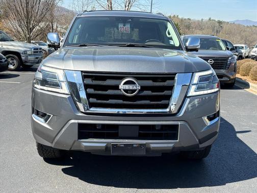 Gun Metallic 2021 Nissan Armada Platinum 4WD