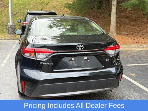 Black Sand Pearl 2022 Toyota Corolla LE
