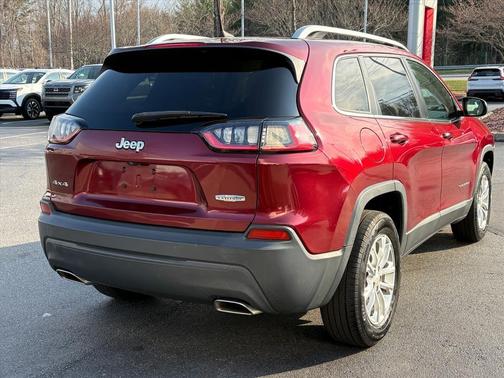 Velvet Red Pearlcoat 2019 Jeep Cherokee Latitude