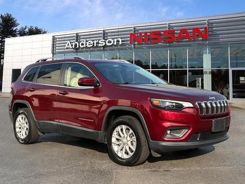 Velvet Red Pearlcoat 2019 Jeep Cherokee Latitude