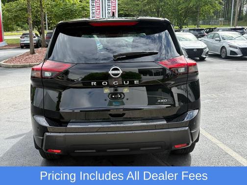 Super Black 2025 Nissan Rogue SV