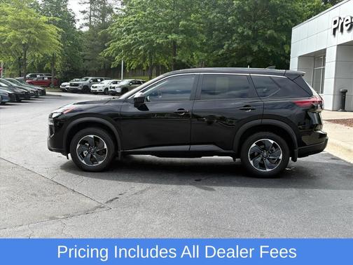 Super Black 2025 Nissan Rogue SV
