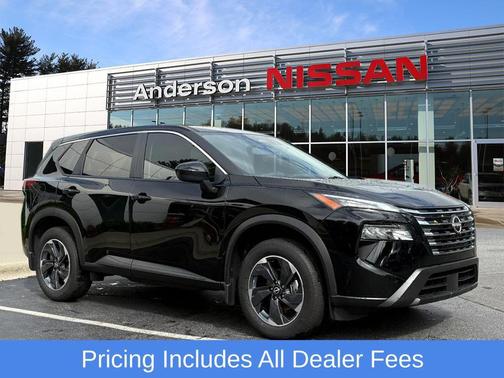 Super Black 2025 Nissan Rogue SV