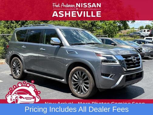 Gun Metallic 2023 Nissan Armada Platinum 4WD