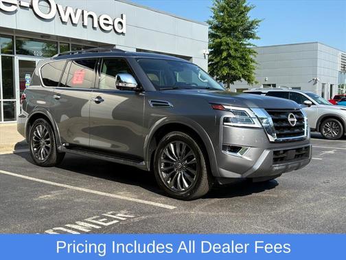 Gun Metallic 2023 Nissan Armada Platinum 4WD