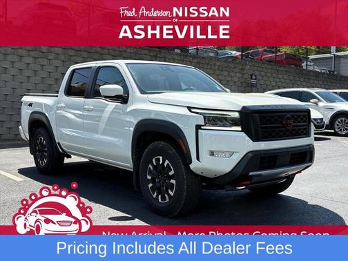 Glacier White 2024 Nissan Frontier PRO-4X