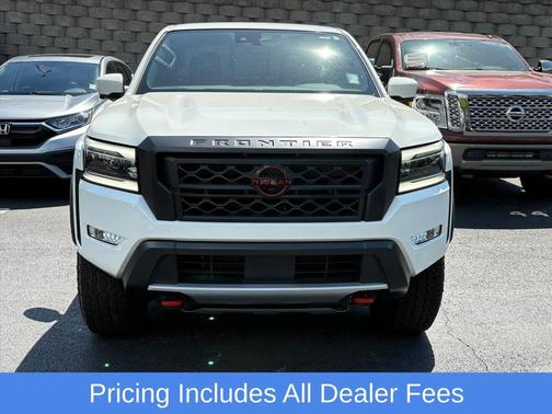 Glacier White 2024 Nissan Frontier PRO-4X