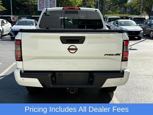 Glacier White 2024 Nissan Frontier PRO-4X