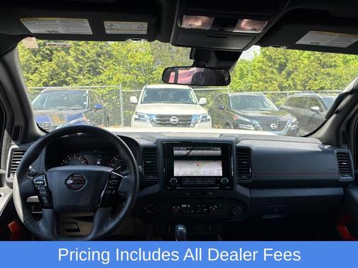 Glacier White 2024 Nissan Frontier PRO-4X