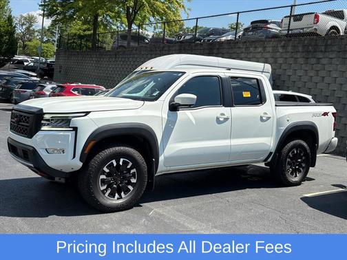 Glacier White 2024 Nissan Frontier PRO-4X
