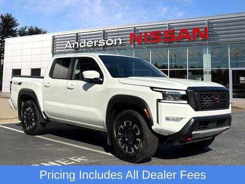 Glacier White 2024 Nissan Frontier PRO-4X