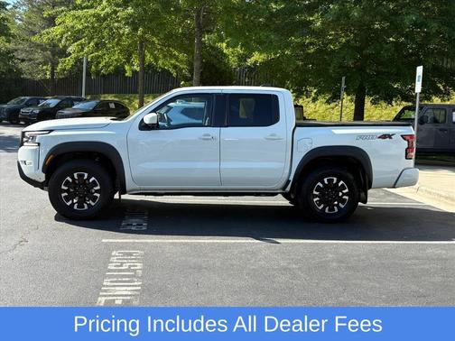 Glacier White 2024 Nissan Frontier PRO-4X