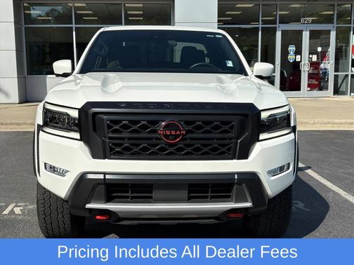 Glacier White 2024 Nissan Frontier PRO-4X