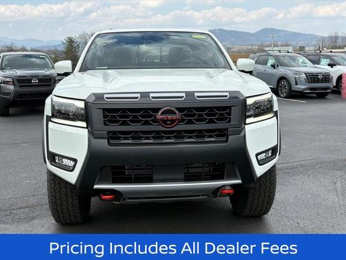 Glacier White 2026 Nissan Frontier PRO-4X