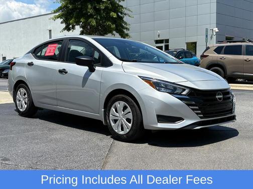 Brilliant Silver Metallic 2025 Nissan Versa 1.6 S