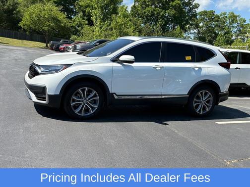 Platinum White Pearl 2020 Honda CR-V Hybrid Touring